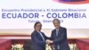 Cierre del XI Gabinete Binacional Ecuador - Colombia. [Foto: Cristian Garavito, Presidencia de Colombia]