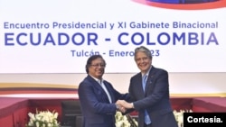 Cierre del XI Gabinete Binacional Ecuador - Colombia. [Foto: Cristian Garavito, Presidencia de Colombia]