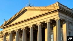 FILE - The Treasury Department is seen in Washington, Jan. 18, 2023.