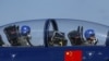 资料照：中国空军J-10战斗机飞行员。
