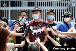 前香港本土政黨“香港眾志”副主席鄭家朗。 （鄭家朗提供）