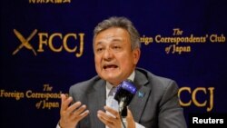 2022年9月30日世界维吾尔代表大会主席多力坤·艾沙在东京新闻发布会