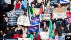 Protest advokata koji zastupaju prava migranata u Vašingtonu