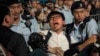 USCC不滿香港警方拘捕黃之鋒等示威者