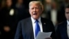 Mantan Presiden AS dan kandidat presiden dari Partai Republik Donald Trump berbicara kepada media saat tiba untuk persidangan pidananya di Pengadilan Manhattan, New York City, 30 Mei 2024 lalu.