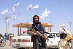 Combatiente talibán en la ciudad de Ghazni, el 13 de agosto de 2021.