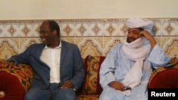 Iyad Ag Ghali, leader d’Ansar Dine (à droite), était déjà sur la liste noire du département d'Etat