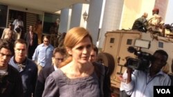 L'ambassadrice américaine Samantha Power. Photo prise par Idriss Fall.
