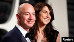 Džef i Mekenzi Bezos na dodeli Oskara 2017.