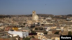 L'Église Kidane Mihret dans la capitale de l'Érythrée, Asmara, le 19 février 2016.