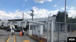 Parque industria de la ciudad de Guatemala donde se adecuará un hospital de contingencia. (Foto: Eugenia Sagastume).