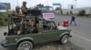 Indian army soldiers vigil during the fourth consecutive day of curfew in Jammu, the winter capital of Jammu and Kashmir state, India, Feb.18, 2019.