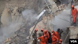 Los rescatistas afirmaron que hay escasas posibilidades de encontrar a más sobrevivientes.