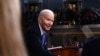 El presidente Joe Biden no mencionó directamente al expresidente Donald Trump durante su discurso, optando por referirse a él como su "predecesor" o "mi presidente anterior".