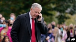 L'ancien chef de cabinet de la Maison Blanche, Mark Meadows, à Washington le 30 octobre 2020.