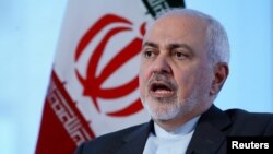 FILE - Iran's Foreign Minister Mohammad Javad Zarif sits for an interview with Reuters in New York, New York, April 24, 2019. 