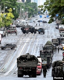 Rostov-Don ko'chalari, 24-iyum 2023