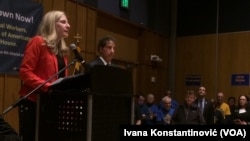 Demokratski članovi Predstavničkog doma Ebigejl Spenberger (Virdžinija) i Džejmi Raskin (Merilend)