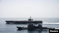 Jiragen ruwan yakin Amurka a tekun Yemen