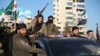 ဆီးရီးယားနိုင်ငံ Aleppo မြို့ထဲကို ဝင်ရောက်သိမ်းပိုက်လာတဲ့ သူပုန်တပ်ဖွဲ့ (Photo by Omar HAJ KADOUR / AFP)