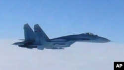 Російський винищувач Су-27