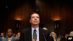 剛被撤職的聯邦調查局局長科米 （資料圖片）