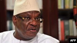 Le President malien Ibrahim Boubacar Keita.