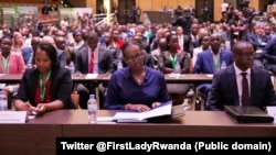 Bamwe mu bitabiriye inama Mpuzamahanga Kuri Jenoside Yakorewe Abatutsi