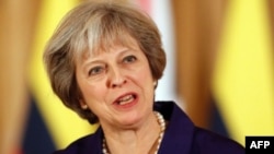 Perdana Menteri Inggris, Theresa May (foto: dok).
