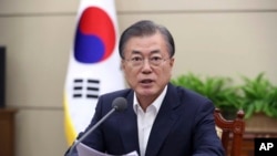 资料照：韩国总统文在寅