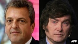 Sorpresa en las elecciones de Argentina: Sergio Massa, (izq.) repuntó y definirá la presidencia ante Javier Milei (Der.) en balotaje que se realizará el 19 de noviembre de 2023.