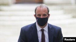 英國外交大臣多米尼克·拉布