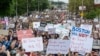 Des milliers de manifestants contre le racisme à Boston