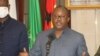 Presidente da Guiné-Bissau, Umaro Sissoco Embaló, fala à nação depois de tentativa de golpe de Estado. 1 Fevereiro 2022