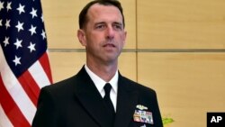  Admiral John Richardson na mayakan ruwan Amurka