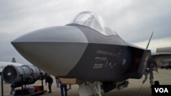 洛克希德·馬丁公司研製的F-35隱形戰機（資料圖片）