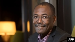 Le cinéaste Mahamat Saleh Haroun, lors du Festival international du film de Toronto, Ontario, 10 septembre 2017.