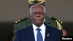 Jose Eduardo dos Santos, président de l'Angola