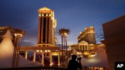 Hotel dan kasino Caesars Palace di Las Vegas. 