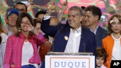 Un comunicado del Departamento de Estado felicita a Iván Duque, ganador de las elecciones presidenciales en Colombia, y promete "profundizar" la relación bilateral.