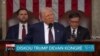 Trump Pwomèt pou l Kontinye Lanse 'Aksyon Rapid ak Enplakab' Pandan Diskou li Devan Kongrè a