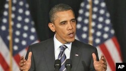 Le président Obama à l'université George Washington