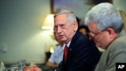 Secretario de Defensa de EE.UU. Jim Mattis.