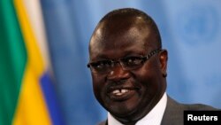 Kubu mantan Wakil Presiden Riek Machar (foto: dok) menuntut pembebasan sekutu-sekutu politiknya yang dipenjara oleh pemerintah Sudan Selatan sebagai syarat perundingan damai. 