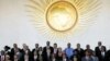 Líderes dos PALOPS na Cimeira da União Africana
