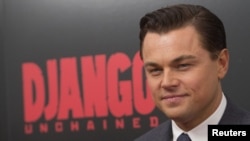 DiCaprio actualmente hace la promoción de la película de Quentin Tarantino 'Django Unchained
