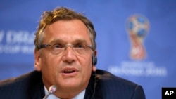 Valcke ha sido implicado en un negociado de venta de entradas para la Copa Mundial 2014.