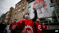 Virus Outbreak Turkey May Day