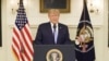 El presidente saliente Donald Trump se dirige al pueblo estadounidense en un video emitido el jueves en la noche por medio de las redes sociales.