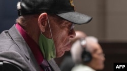 Hughes Van Ellis, koji preživio masakr u utrci Tulsu i veteran Drugog svjetskog rata, obraća se u Kongresu, 19. maj 2021.